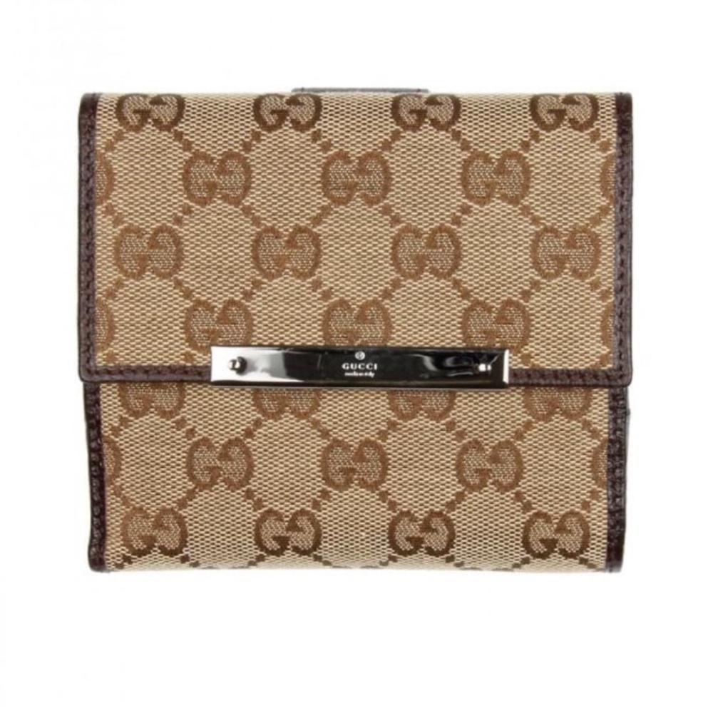 Authentic Gucci Supreme French Flip wallet